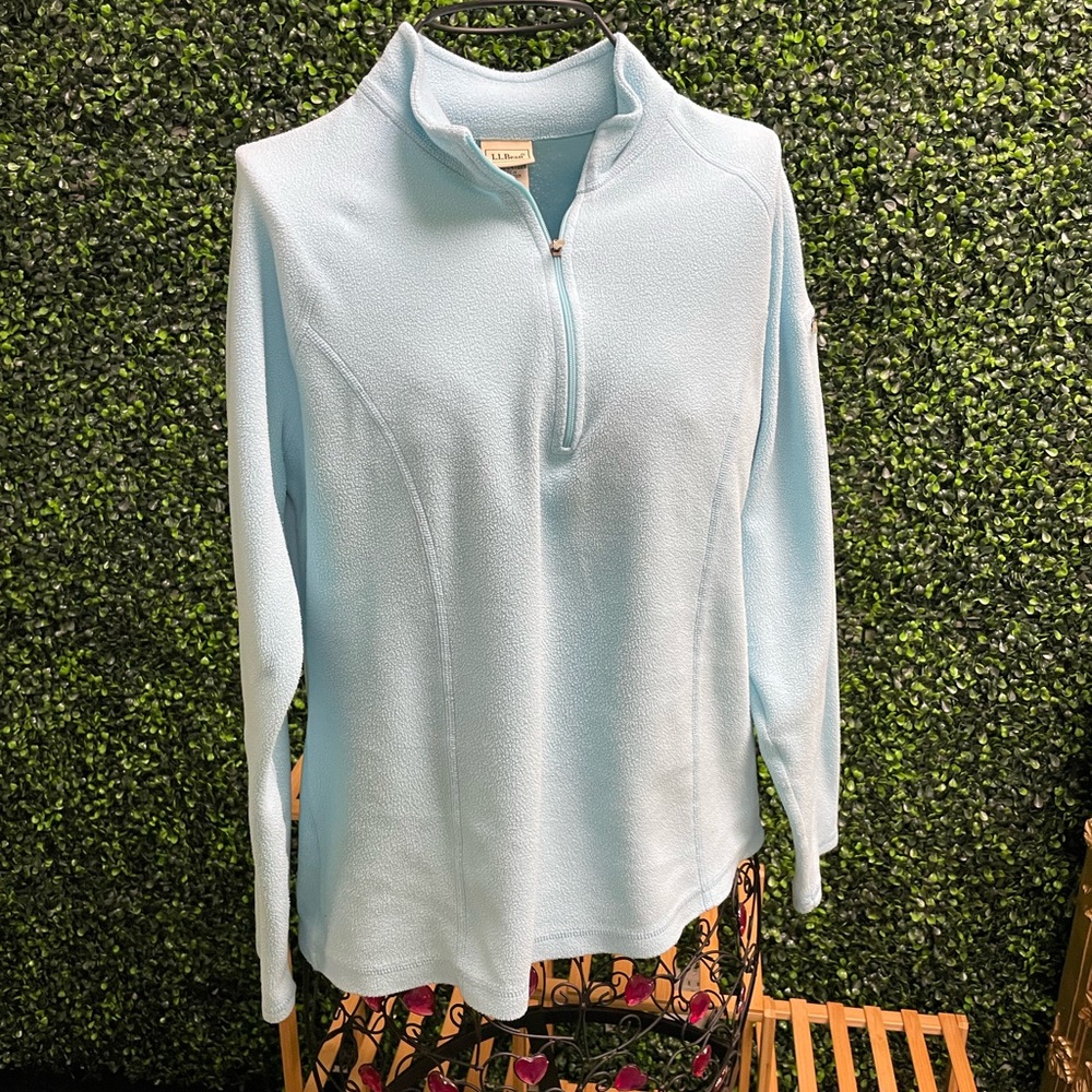 LL Bean Light Blue Women’s Fleece